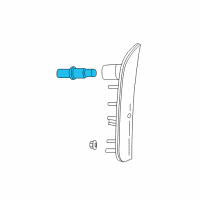 OEM 1997 Jeep Wrangler Bulb Diagram - 153624