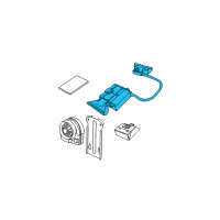 OEM 2006 BMW X5 Ultrasonic Module Diagram - 65-75-6-928-429