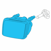 OEM 2010 Mercury Mariner Fog Lamp Diagram - 5E6Z-15200-AA
