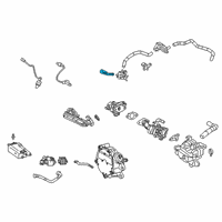 OEM Lexus Hose, Fuel Vapor Fee Diagram - 23826-F2040