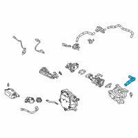 OEM Lexus UX200 Hose, Ventilation, N Diagram - 12262-24020