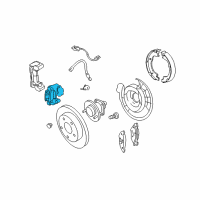 OEM Saturn Caliper Diagram - 96626073