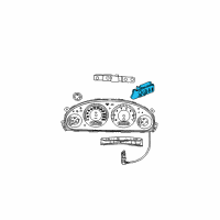 OEM 2006 Dodge Caravan Switch-Lighting Control Diagram - 1DW671DVAA