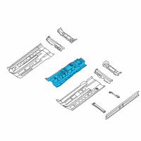 OEM 2017 Nissan Altima Floor-Front, Center Diagram - 74310-9HS0A