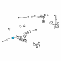 OEM 2020 Toyota Sequoia Bushings Diagram - 48654-0C010