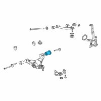 OEM Toyota Sequoia Bushings Diagram - 48655-0C010