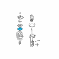 OEM Pontiac Spring Upper Insulator Diagram - 22716382