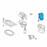 OEM 2022 Hyundai Veloster N Fuel Pump Filter Diagram - 31112-J3101