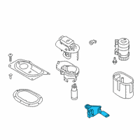 OEM Hyundai Sonata Fuel Pump Sender Assembly Diagram - 94460-E6000