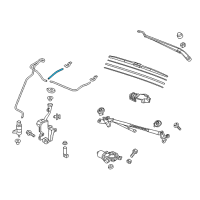 OEM 2021 Honda Pilot Tube (4X7X330) Diagram - 76832-TG7-A01