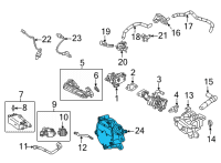 OEM Toyota Corolla Cross Vacuum Pump Diagram - 29300-F2010