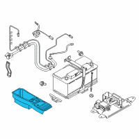 OEM BMW Battery Cover Diagram - 51-47-7-233-659