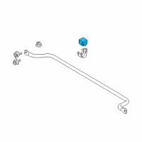 OEM 2000 BMW X5 Stabilizer Rubber Mounting Diagram - 33-55-6-750-358