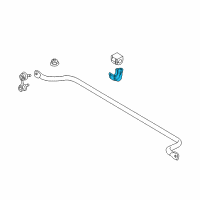 OEM 2005 BMW M3 Stabilizer Support Diagram - 33-55-6-780-707