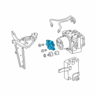 OEM Acura RL Valve Assembly, Proportioning Diagram - 46210-SZ3-013