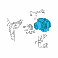 OEM 1998 Acura RL Modulator Diagram - 57110-SZ3-C01RM