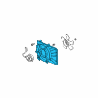 OEM Honda CR-V Shroud Diagram - 19015-PNL-G01