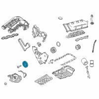 OEM 2005 Chrysler 300 DAMPER-CRANKSHAFT Diagram - 4792811AB