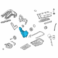 OEM 2005 Chrysler 300 Cover-Timing Belt Diagram - 4792797AB