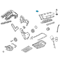 OEM 2009 Dodge Charger Cap-Oil Filler Diagram - 4892289AA