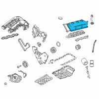 OEM 2005 Dodge Magnum CVR Pkg-Cylinder Head Diagram - 4792879AB