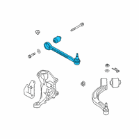 OEM 2019 Kia Stinger Lateral Arm Assembly-Front Diagram - 54500J5000