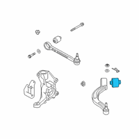 OEM 2021 Kia Stinger Bush-Front Lower Arm(G) Diagram - 54584J5000