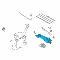 OEM 2016 Toyota Prius C Front Transmission Diagram - 85150-52610