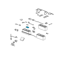 OEM GMC Fuse Holder Diagram - 88986994