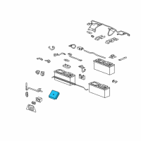 OEM 2007 GMC Sierra 1500 Classic Control Module Diagram - 19116094