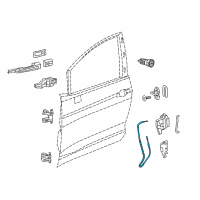 OEM 2021 Chrysler Voyager Cable-Outside Handle To Latch Diagram - 68228012AC