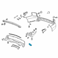 OEM Acura MDX Rear Rear Assembly, L Diagram - 33555-STX-A11