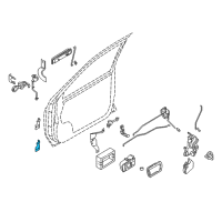 OEM Infiniti Hinge Assy-Front Door Diagram - 80401-1M20A