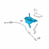 OEM 2018 Chevrolet Corvette Shifter Diagram - 23320197