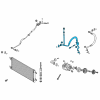 OEM 2011 Ford F-250 Super Duty Hose & Tube Assembly Diagram - BC3Z-19972-D