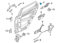 OEM 2020 Hyundai Palisade Plug Diagram - 17351-25000-B