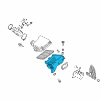 OEM 2019 Nissan NV3500 Air Cleaner Housing Diagram - 16528-9JJ0A