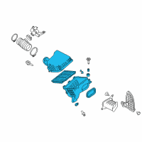 OEM 2019 Nissan NV3500 Air Cleaner Diagram - 16500-9JJ0A