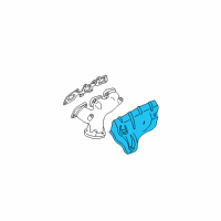 OEM 1996 Infiniti I30 Cover-Exhaust Manifold Diagram - 16590-31U10