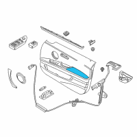 OEM 2010 BMW M3 Armrest, Front Left Diagram - 51-41-7-239-663