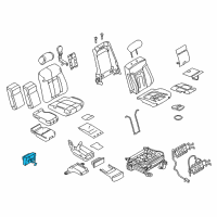 OEM 2014 Ford F-150 Cup Holder Diagram - 9L3Z-1813562-CA