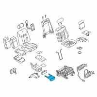 OEM 2013 Ford F-150 Cup Holder Diagram - 9L3Z-1513562-DA