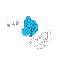OEM Nissan Altima Abs Brake Pump Diagram - 47660-9HU0B