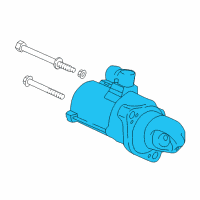 OEM 2021 Honda Civic Starter Motor Assembly (Sm-75010) (Mitsuba) Diagram - 31200-RPY-G02