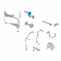 OEM 2007 Honda Element Stator Set Diagram - 38924-PZD-A00