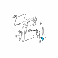 OEM 2011 Chevrolet Colorado Window Motor Diagram - 19167714