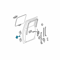 OEM 2006 GMC Canyon Door Check Diagram - 15134670