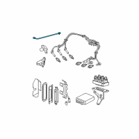 OEM 2009 Mercury Mountaineer Knock Sensor Diagram - XL3Z-12A699-BA