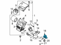 OEM Ford Bronco HOSE - AIR Diagram - MB3Z-9B659-B