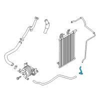 OEM Nissan Titan XD Hose-Oil Cooler, Auto Transmission Diagram - 21632-EZ30A